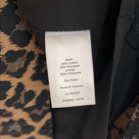 Talbots Black and Tan Pencil Skirt - Picture 9 of 9